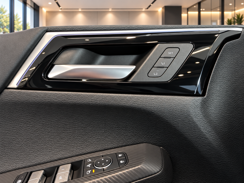 Črni Mitsubishi Outlander PHEV v salonu-12